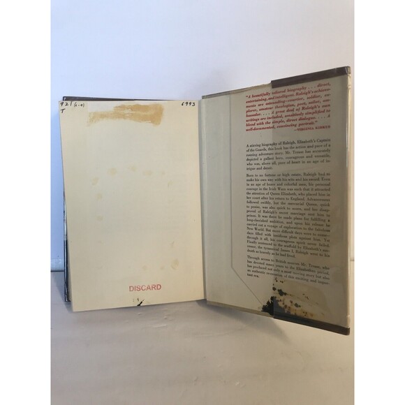 RARE Sir Walter Raleigh by Geoffrey Trease Biography - Picture 5 of 7